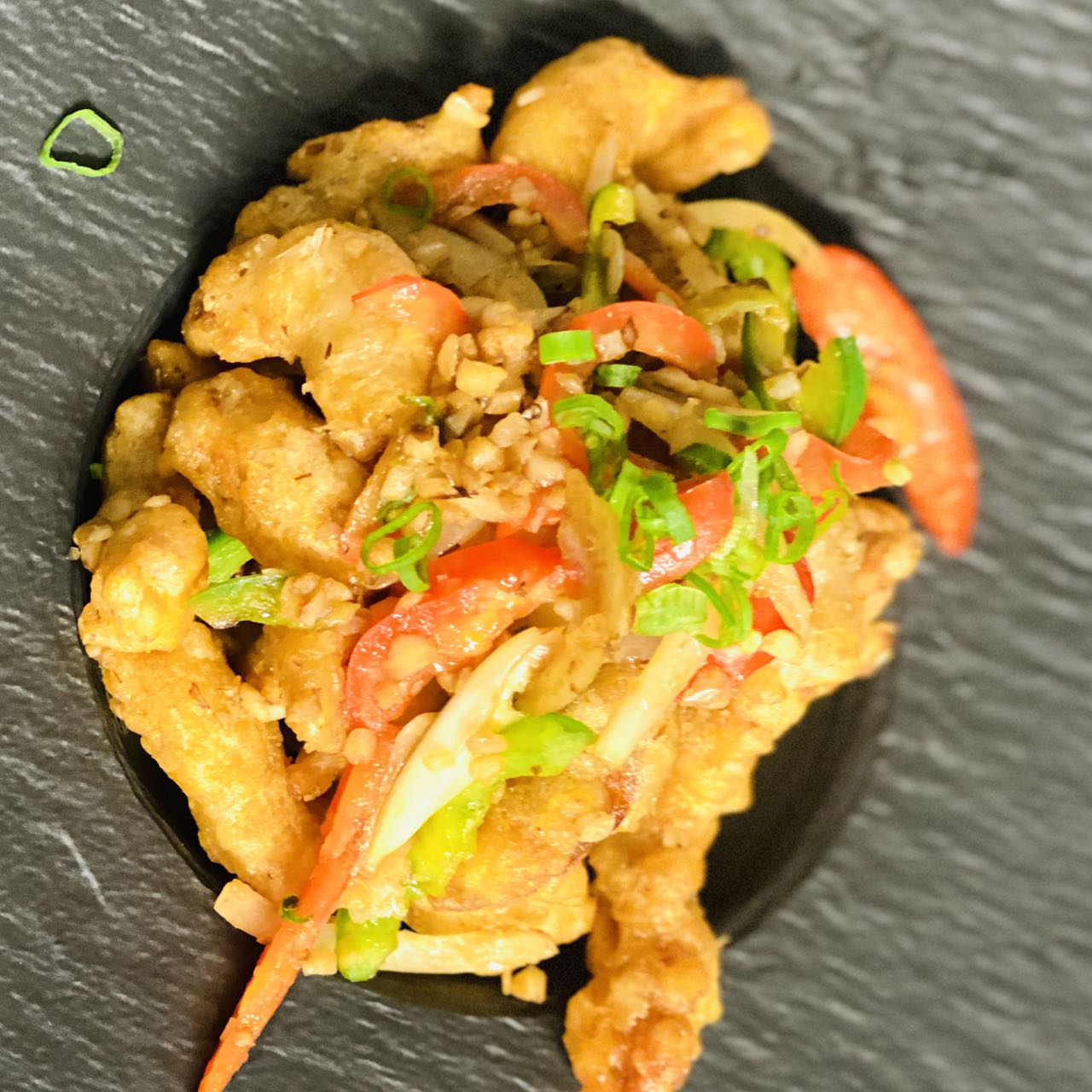 frit au poivre et sel